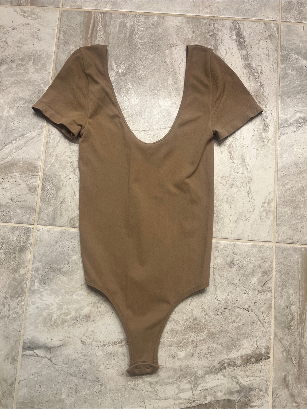 Free people Short Sleeve One-Piece Bodysuit